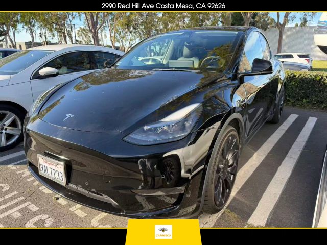 BUY TESLA MODEL Y 2022 PERFORMANCE SPORT UTILITY 4D, EV BIDDER