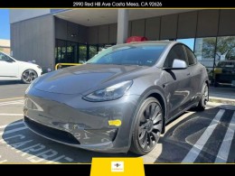 2022 TESLA MODEL Y PERFORMANCE SPORT UTILITY 4D 