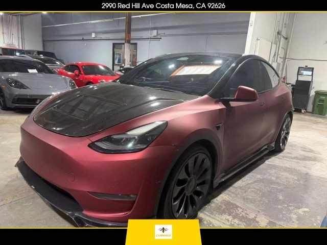 BUY TESLA MODEL Y 2022 PERFORMANCE SPORT UTILITY 4D, EV BIDDER
